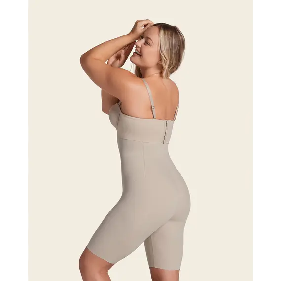 מחטב גבוה עם רגל ללא תפר 12940 LEONISA, גוף, S, צבע: גוף,  מידה: S, 3 image