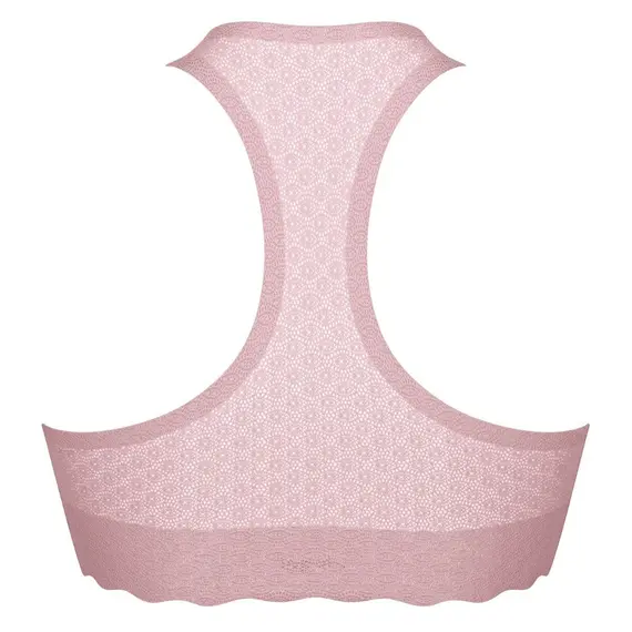 חזייה ברלט של סלוגי | חזייה עם ריפוד דק נשלף | ZERO FEEL LACE TOP, CAPPUCCINO, SLOGGI, XS, צבע: CAPPUCCINO,  מידה: XS