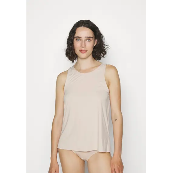 טופ | גופיית סאטן לנשים של סלוגי | גזרה רחבה |  HAPPY MICRO TANK TOP SLOGGI