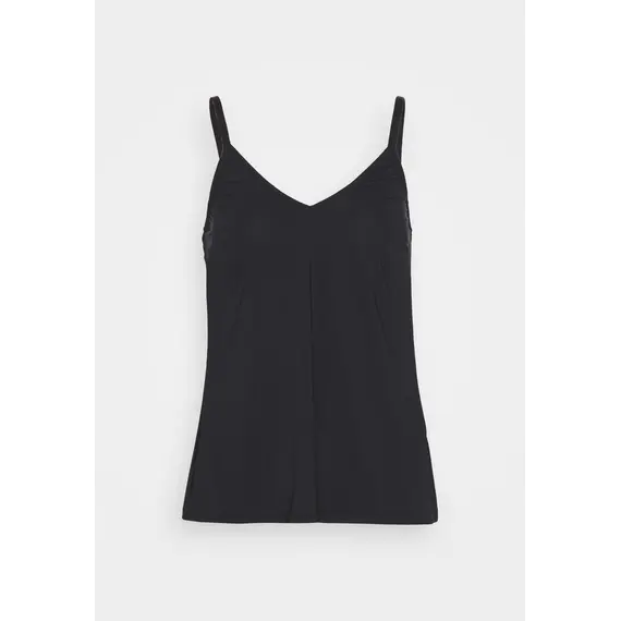 טופ | גופיית ספגטי סאטן לנשים של סלוגי | גזרה רחבה |  HAPPY MICRO SPAGHETTI TOP SLOGGI