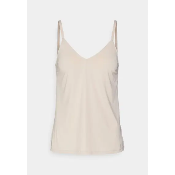 טופ | גופיית ספגטי סאטן לנשים של סלוגי | גזרה רחבה |  HAPPY MICRO SPAGHETTI TOP SKIN