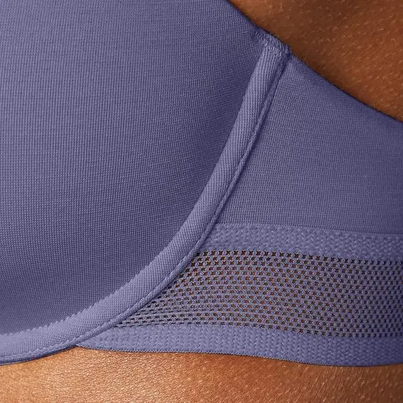 חזיית כותנה מרופדת עם ברזל של סלוגי | EVER FRESH WHP, כחול, SLOGGI, 70C, צבע: כחול,  מידה: 70C, 2 image