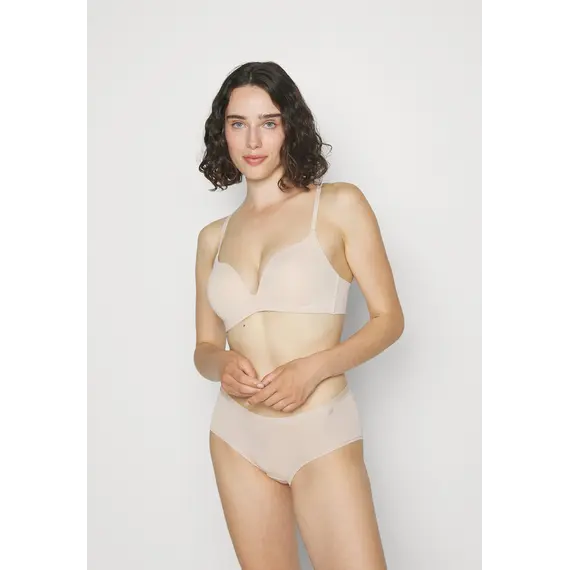 סלוגי | חזייה מרופדת ללא עצם | HAPPY MICRO P, שחור, SLOGGI, L, צבע: שחור,  מידה: L, 5 image