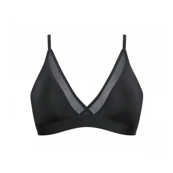 חזיית סלוגי כותנה ללא ריפוד EWER FRESH H N N SLOGGI BLACK