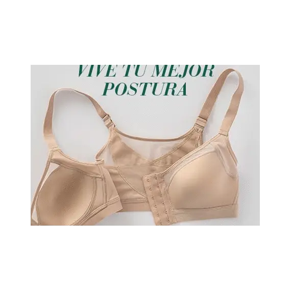 חזייה לאחר ניתוח עם ריפוד קל וסגירה קדמית 011936 LEONISA,, צבע: שחור,  מידה: 85C, 8 image