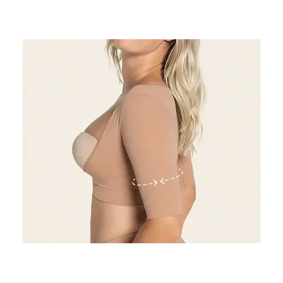 מחטב לחץ עם שרוול לאחר ניתוח 015790 LEONISA, גוף, L, צבע: גוף,  מידה: L, 10 image