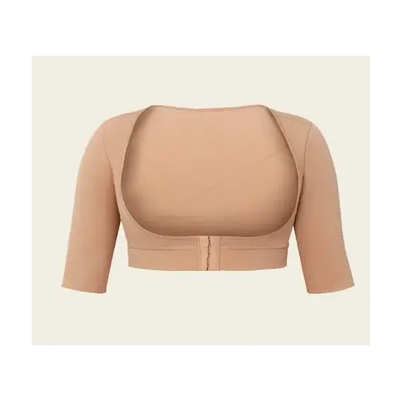 מחטב לחץ עם שרוול לאחר ניתוח 015790 LEONISA, גוף, L, צבע: גוף,  מידה: L, 9 image