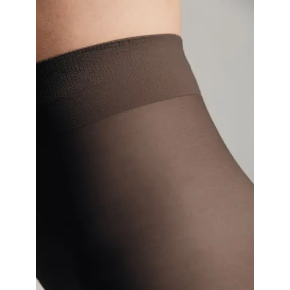 גרביון ללא מכנסיים קצרים עם אפקט "טאץ' סאטן" 40 דנייר Tango CONTE, שחור, S-2, צבע: שחור,  מידה: S-2, 4 image