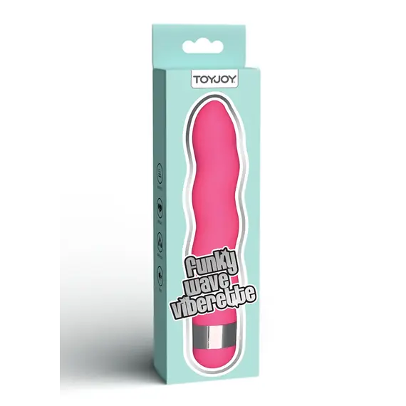 ויברטור עם רטט רב מהירות​ | Funky Wave Vibrette pink
