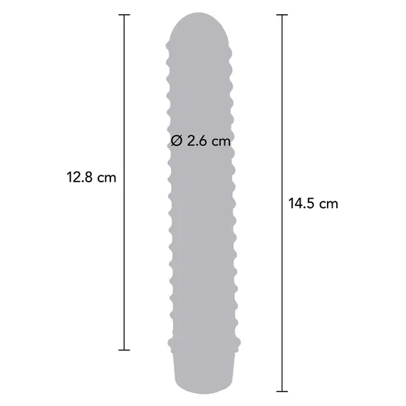 ויברטור מאלץ אורגזמה | 4 מצבי פעימה ו-3 מהירויות רטט | 14.5 ס"מ | Happiness Screw Me Higher Vibe SCALA, אדום, 5 image