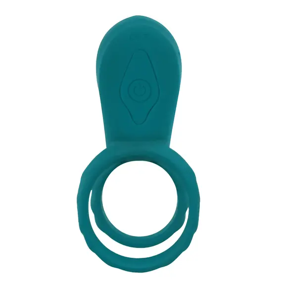 טבעת הוויברטור דוחה אורגזמה וגורמת לזקפה | Couples Vibrator Ring SCALA, ירוק, 3 image