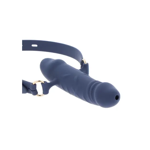 מחסום לפה מסיליקון | צורת איבר מין | BDSM | Silicone Supreme Breathable Penis Gag TABOOM, 2 image
