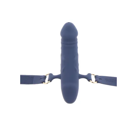 מחסום לפה מסיליקון | צורת איבר מין | BDSM | Silicone Supreme Breathable Penis Gag TABOOM, 3 image