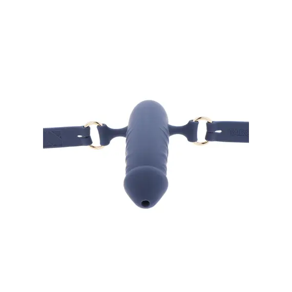 מחסום לפה מסיליקון | צורת איבר מין | BDSM | Silicone Supreme Breathable Penis Gag TABOOM, 5 image