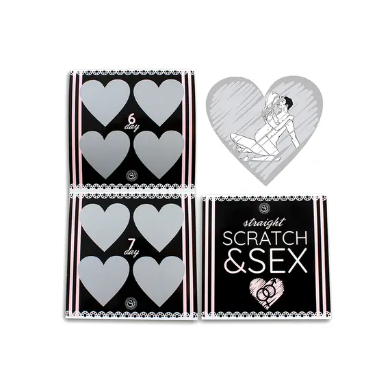 משחק קלפי הגירוד | עמדות מיניות שונות