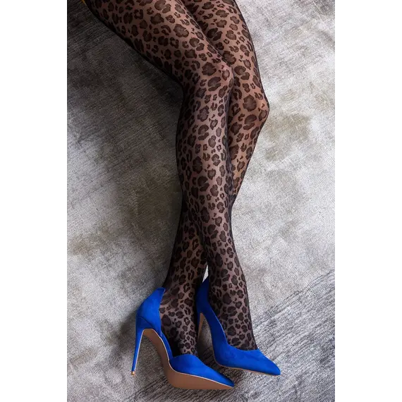 גרביונים מעוצבים CATY | 20 DEN GABRIELLA, נמר, 2, צבע: נמר,  מידה: 2, 4 image