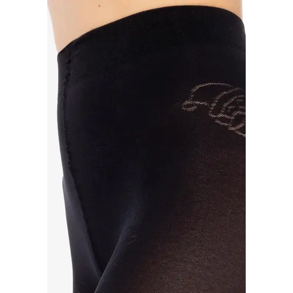 גרביונים מדוגמים 50 דנייר | X-Mas Joy Wz.03 GATTA, שחור, 2, צבע: שחור,  מידה: 2, 4 image