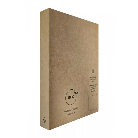 גרביון גוף עם מפשעון חשוף דגם ECO BS012 PASSION, שחור, S-L (ONE SIZE), 3 image