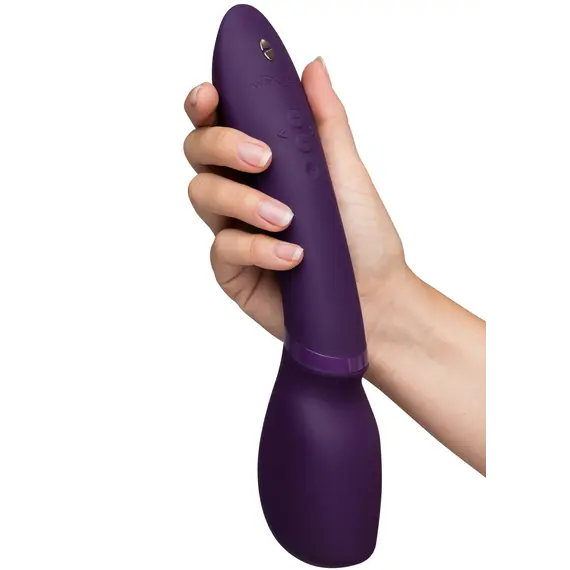 ויברטור - מסג'ר חיצוני לרטט עמוק | אפליקציה | ווי-וייב וואנד 2 | Wand 2 | WE VIBE, סגול, 8 image