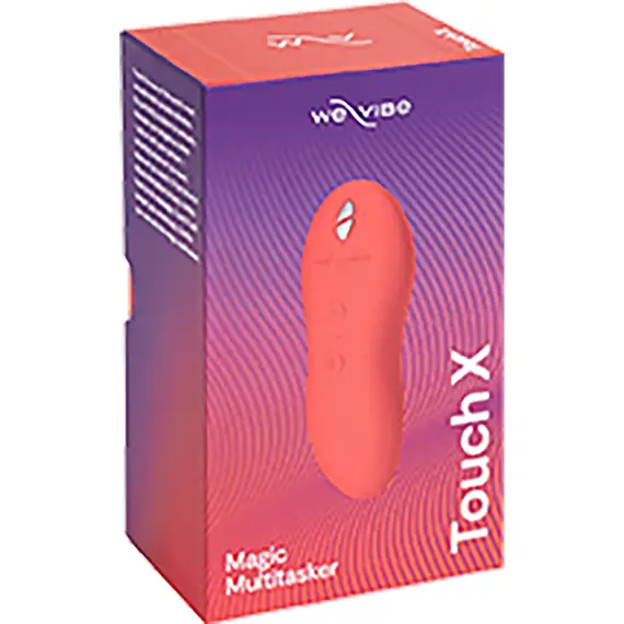 ויברטור - מסג'ר הדור החדש מבית וי וייב | עם אפליקציה | Touch X | WE VIBE, כתום, צבע: כתום, 2 image