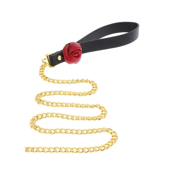 קולר לצוואר אקסקלוסיבי עם רצועה | BDSM | Wild Roses Collar & Leash TABOOM, 8 image