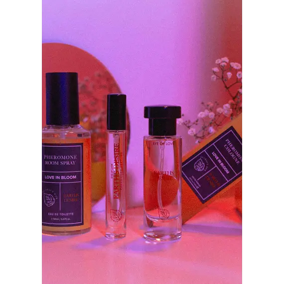 ספריי עם ריח יוקרתי לחלל | בישום חושני למשיכת נשים | מ"ל 150 Earth Desire , כתום, EYE OF LOVE, צבע: כתום, 5 image