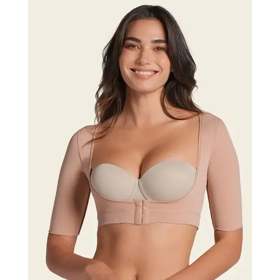 מחטב לחץ עם שרוול לאחר ניתוח 015790 LEONISA, גוף, L, צבע: גוף,  מידה: L, 15 image