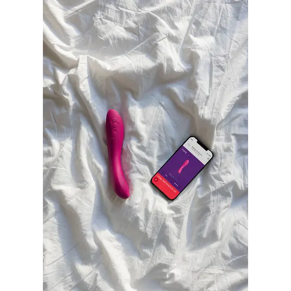 ויברטור מסובב לנקודת הג'י עם אפליקציה | Rave 2 WE VIBE, פוקסיה, 12 image