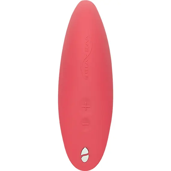 ויברטור יונק עם אפליקציה, שאפשר להניח על הבטן | ווי-וייב מלט | MELT | WE VIBE, כתום-ורוד, צבע: כתום-ורוד, 2 image