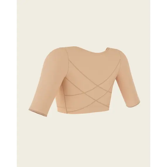 מחטב לחץ עם שרוול לאחר ניתוח 015790 LEONISA, גוף, L, צבע: גוף,  מידה: L, 5 image