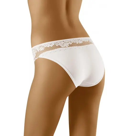 תחתון תחרה דגם ELSA WOLBAR, לבן, M, צבע: לבן,  מידה: M