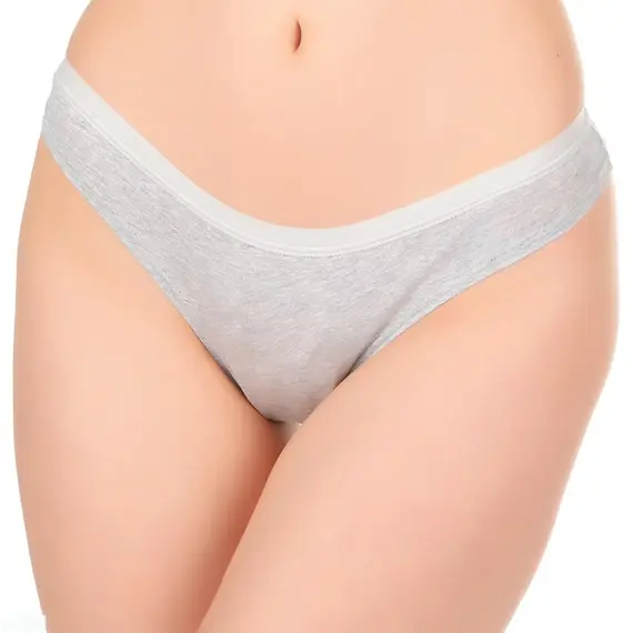 תחתון ברזילאי | כותנה ירוקה | אורגנית | GREEN COTTON 2001 JADEA , L-4, כחול, צבע: כחול,  מידה: L-4, 3 image