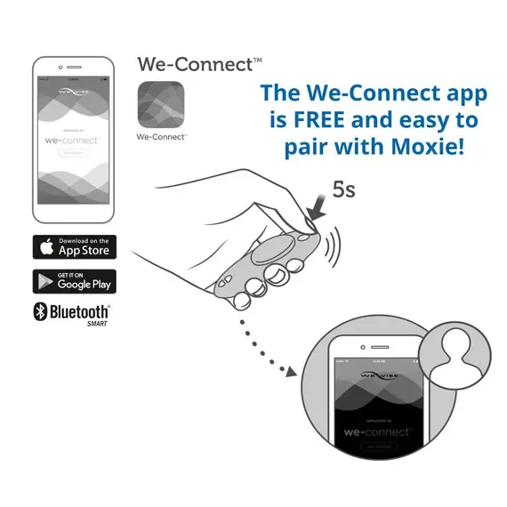 מכשיר רוטט לתחתון עם שלט ואפליקציה MOXIE + | WE VIBE, שחור, 10 image