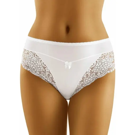 תחתון אלגנטי ממיקרופייבר | גזרה קלאסית | SARA WOLBAR, שחור, M, צבע: שחור,  מידה: M, 2 image