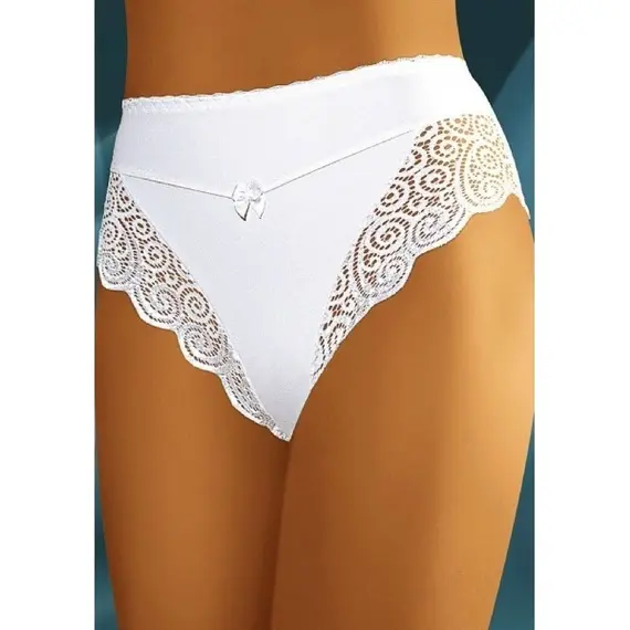 תחתון אלגנטי ממיקרופייבר | גזרה קלאסית | SARA WOLBAR, שחור, M, צבע: שחור,  מידה: M, 3 image