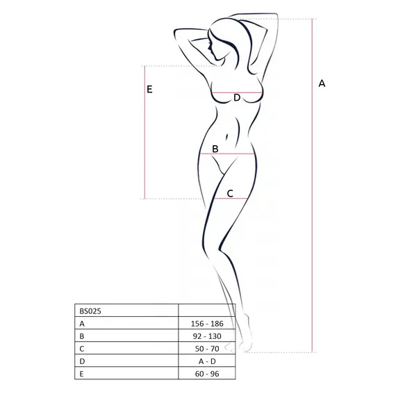 שמלת רשת קצרה סקסית דגם BS092 PASSION, שחור, S-L (ONE SIZE), 3 image