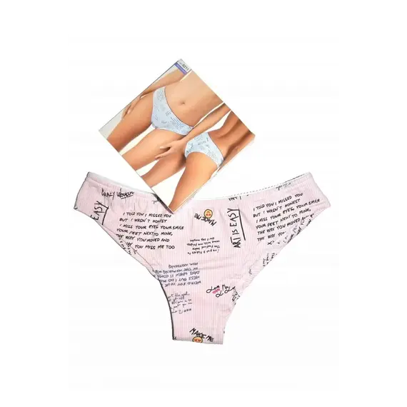 תחתוני כותנה ברזילאים 6211 JADEA , S-2, ורוד, צבע: ורוד,  מידה: S-2