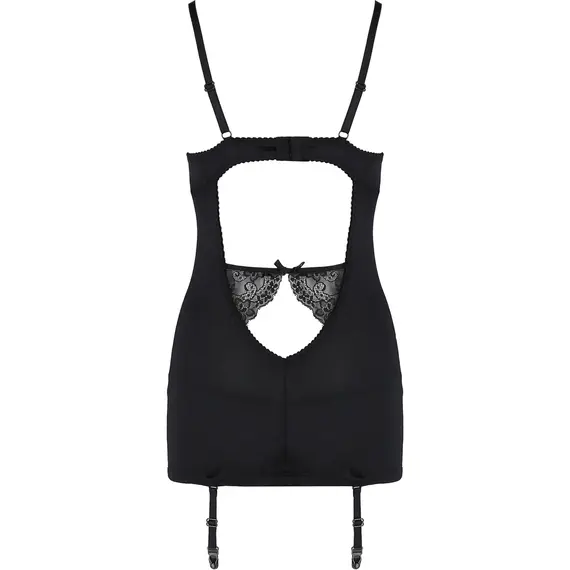 כותונת עם ברזלים בקאפ AYA AVANUA, שחור, 2XL-3XL, 4 image