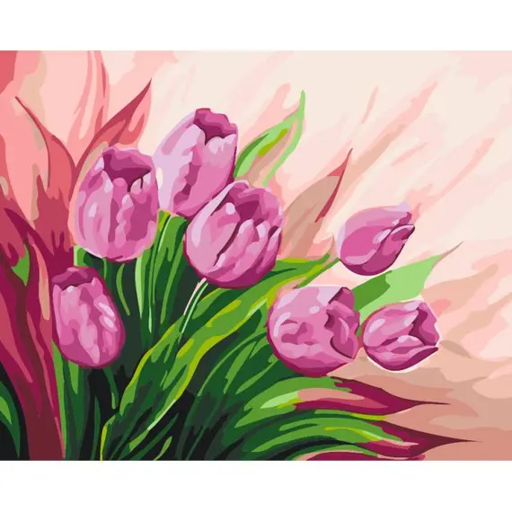 צביעה לפי מספרים KH2924 | גודל: 40*50 ס״מ