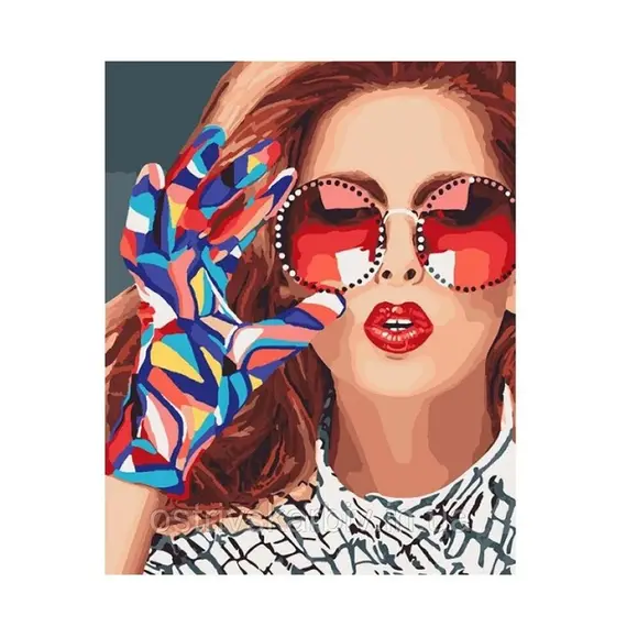 צביעה לפי מספרים KH4577 | גודל: 40*50 ס״מ, 2 image