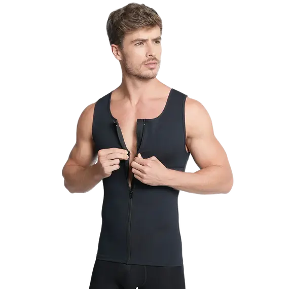 מחטב מקצועי לגבר LEONISA, שחור, 2XL, צבע: שחור,  מידה: 2XL