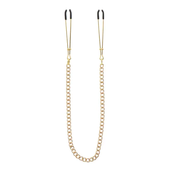 קליפס לפטמה עם שרשרת | Tweezers With Chain TABOOM, צבע: כסף, 7 image