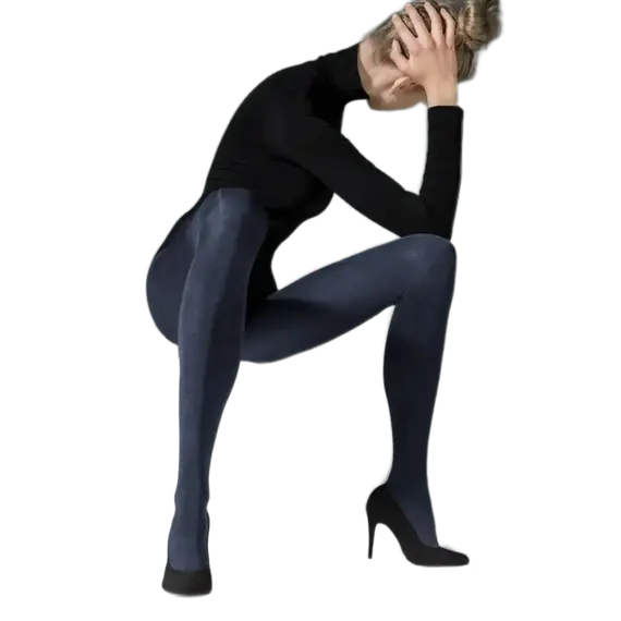 גרביון מבריק ואטום 150 דנייר DEEP BLUE MARILYN, כחול כהה, XS-S, צבע: כחול כהה,  מידה: XS-S