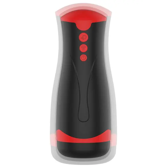 מכשיר אוננות נטען לגבר | מוצץ אוטומטית | Deep Squeeze Masturbator HIDDEN DESIRE , שחור, 7 image