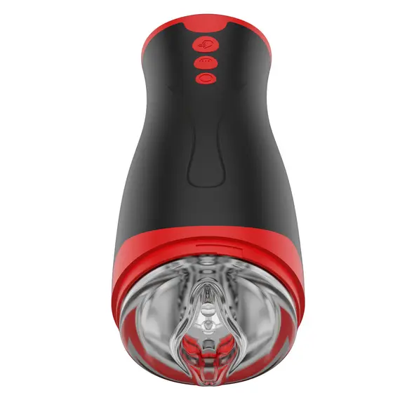 מכשיר אוננות נטען לגבר | מוצץ אוטומטית | Deep Squeeze Masturbator HIDDEN DESIRE , שחור, 3 image