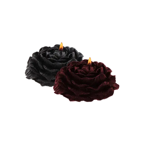 2 נרות בטמפרטורה נמוכה | BDSM | Luxury Rose Japanese Drip Candle TABOOM