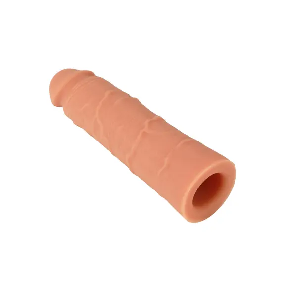 תותב שרוול מאריך ומעבה את איבר המין | אורך 18 ס"מ |​ מסיליקון נוזלי פרימיום | HIDDEN DESIRE , גוף