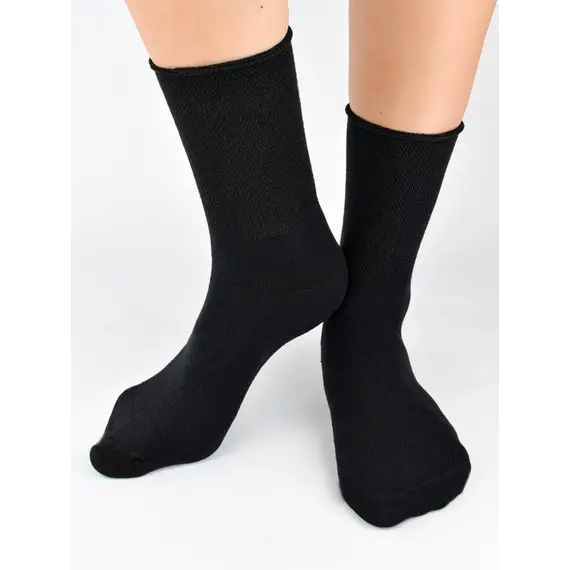 גרביים ללא לחץ | חולי סכרת, להגנה, לכאבים ולרגישות | NOVITI, לבן, 43-46, צבע: לבן,  מידה: 43-46, 2 image