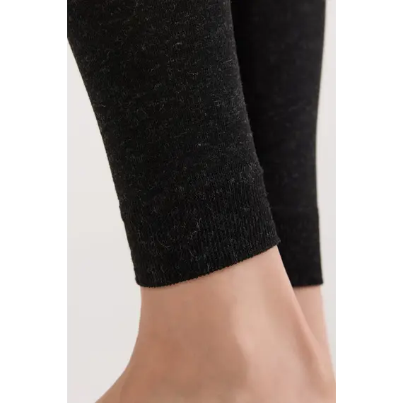 טייץ מויסקוזה וקשמיר 250 דנייר CASHMERE LEGGINGS CONTE, שחור, M-3, צבע: שחור,  מידה: M-3, 5 image