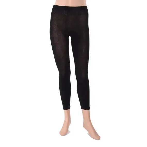 S-M ,שחור ,LEG COTTON Marilyn 120 Den טייץ כותנה, צבע: שחור,  מידה: S-M, 5 image